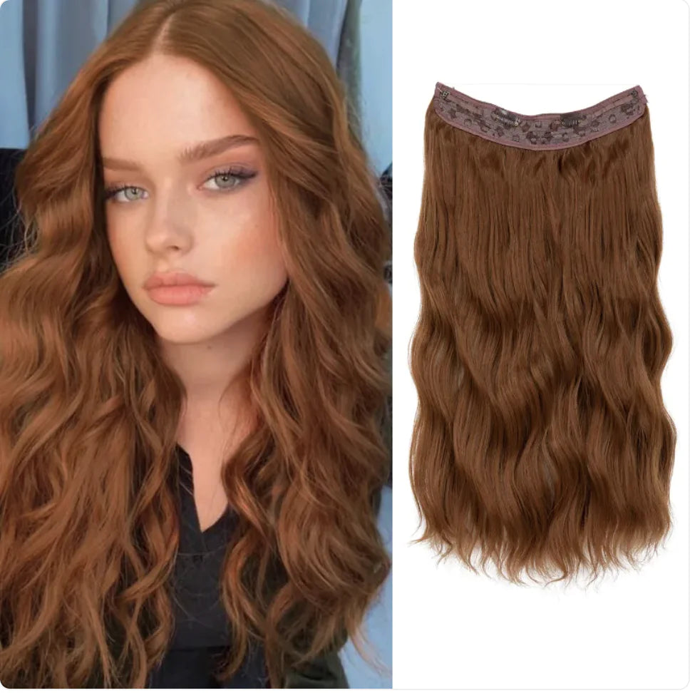 Long Curly Corn Wig for Women - European and American Style