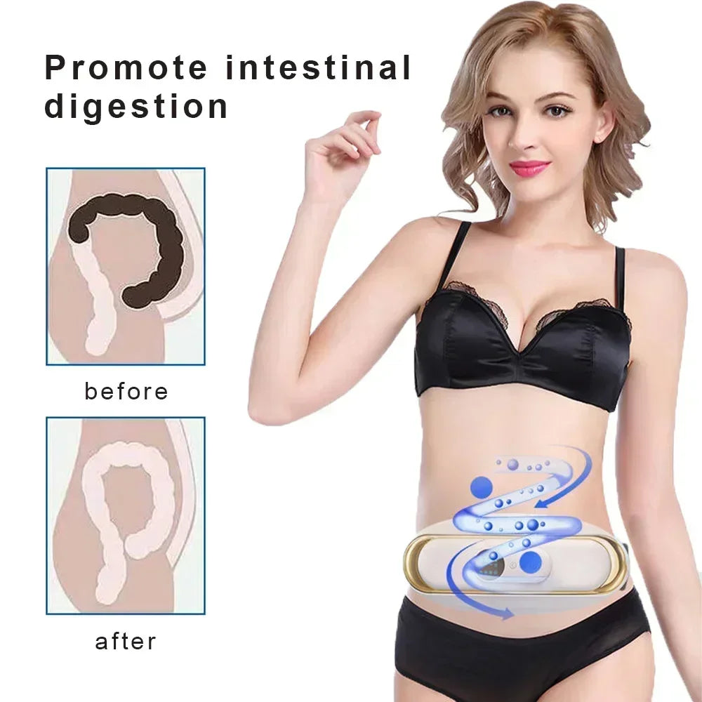 Slimming Machine Weight Loss Lazy Big Belly Thin Waist EMS Tens Fat Burning Abdominal Massage With Heat Fitness Equipment Home