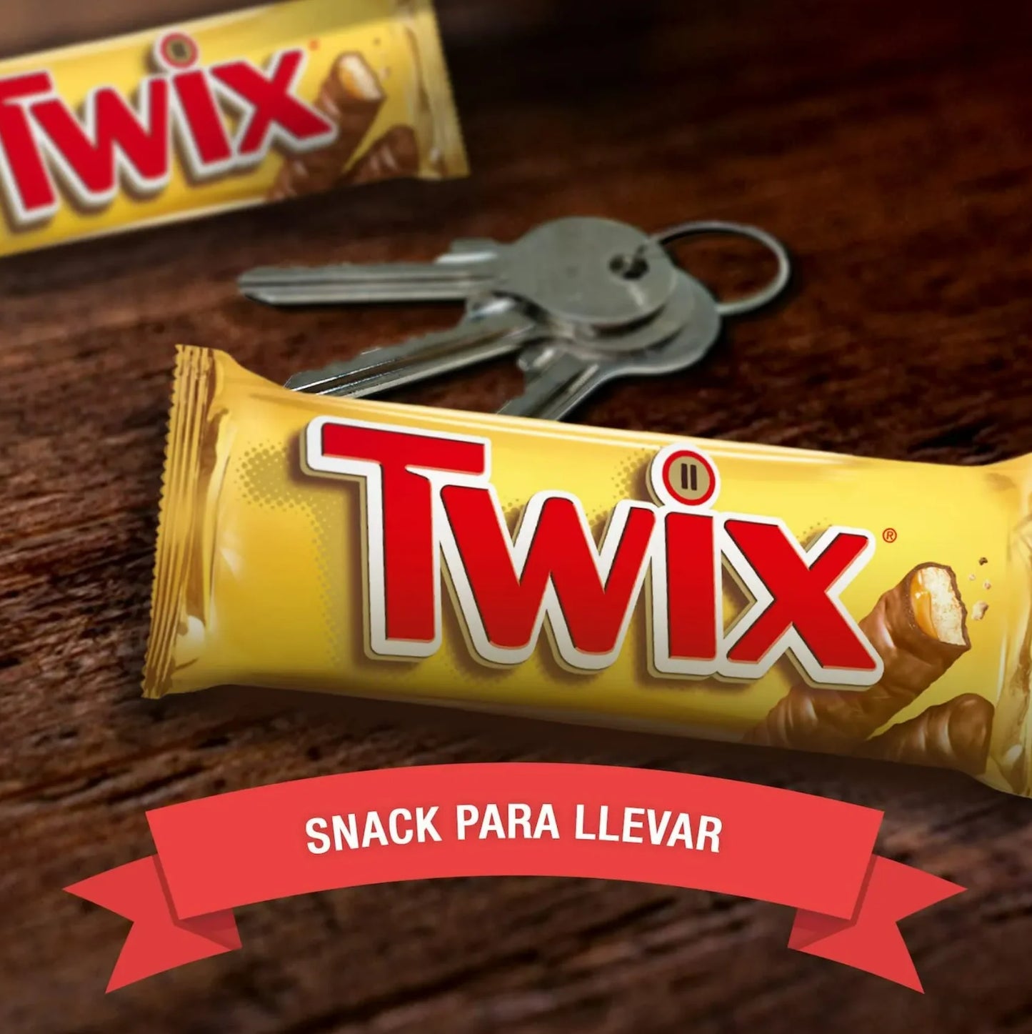 Mars box of Twix Chocolate coated candy and cookie bars | 25 packs of 50 grams. Vegetarian fit