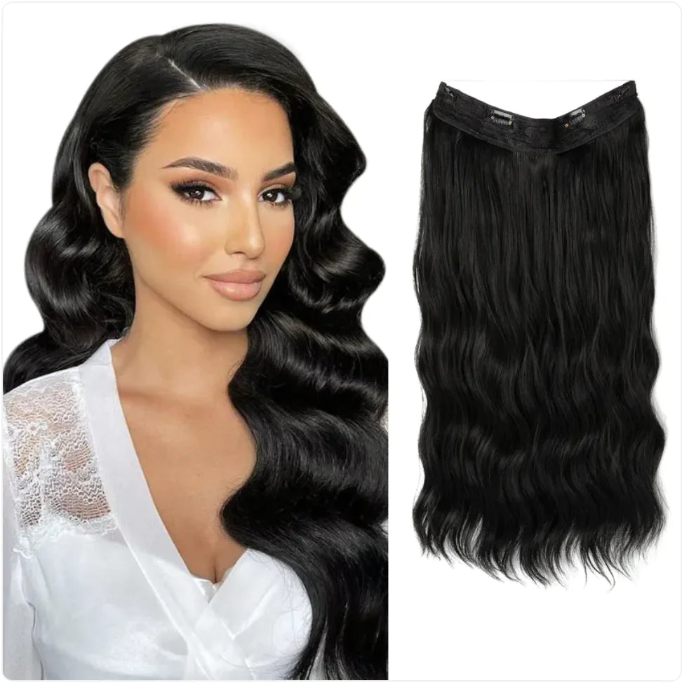 Long Curly Corn Wig for Women - European and American Style