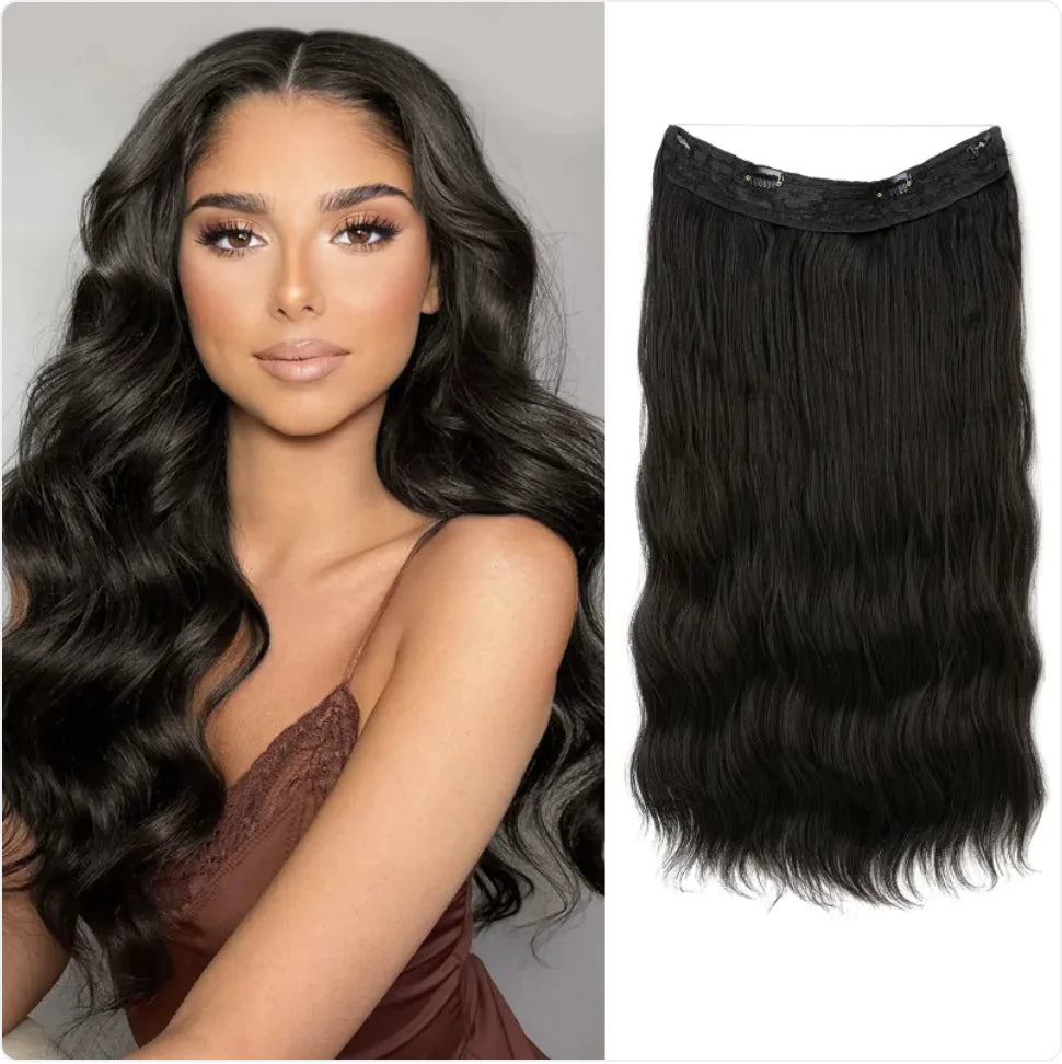 Long Curly Corn Wig for Women - European and American Style