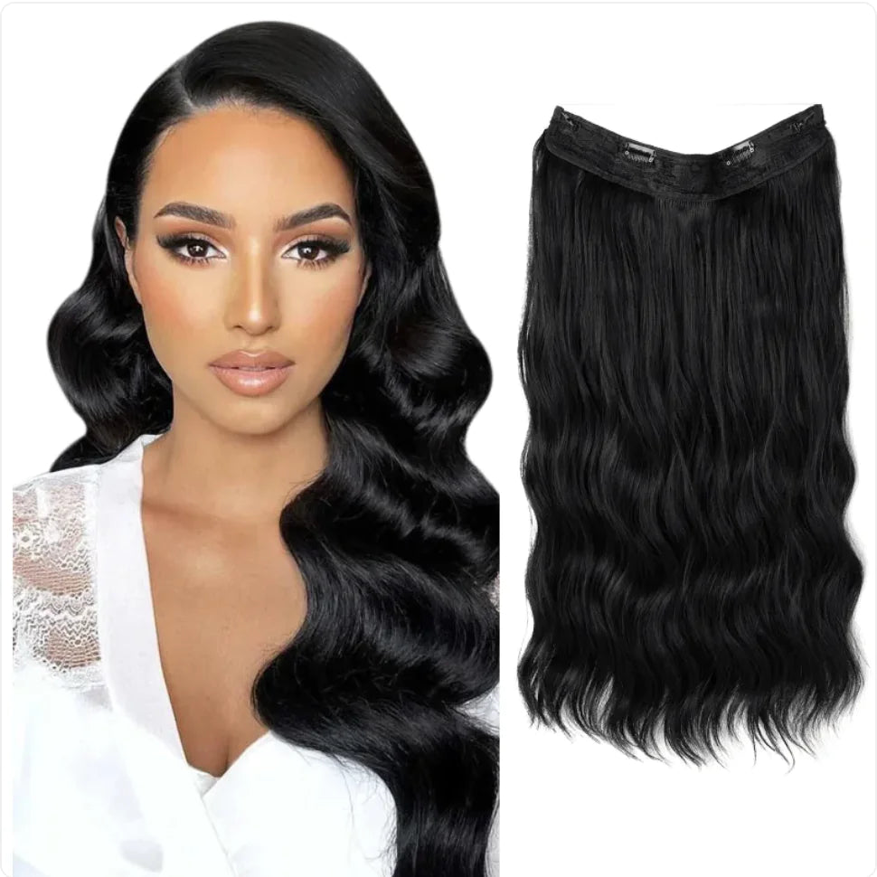 Long Curly Corn Wig for Women - European and American Style