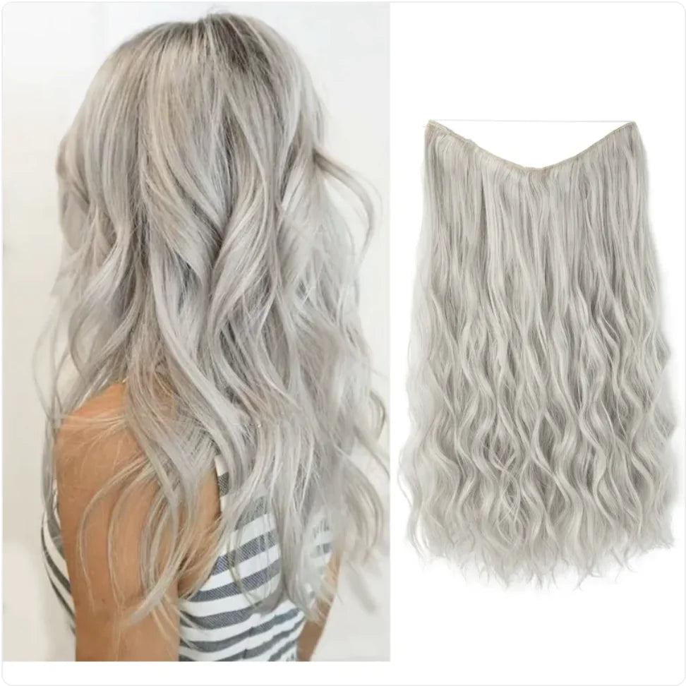 Long Curly Corn Wig for Women - European and American Style